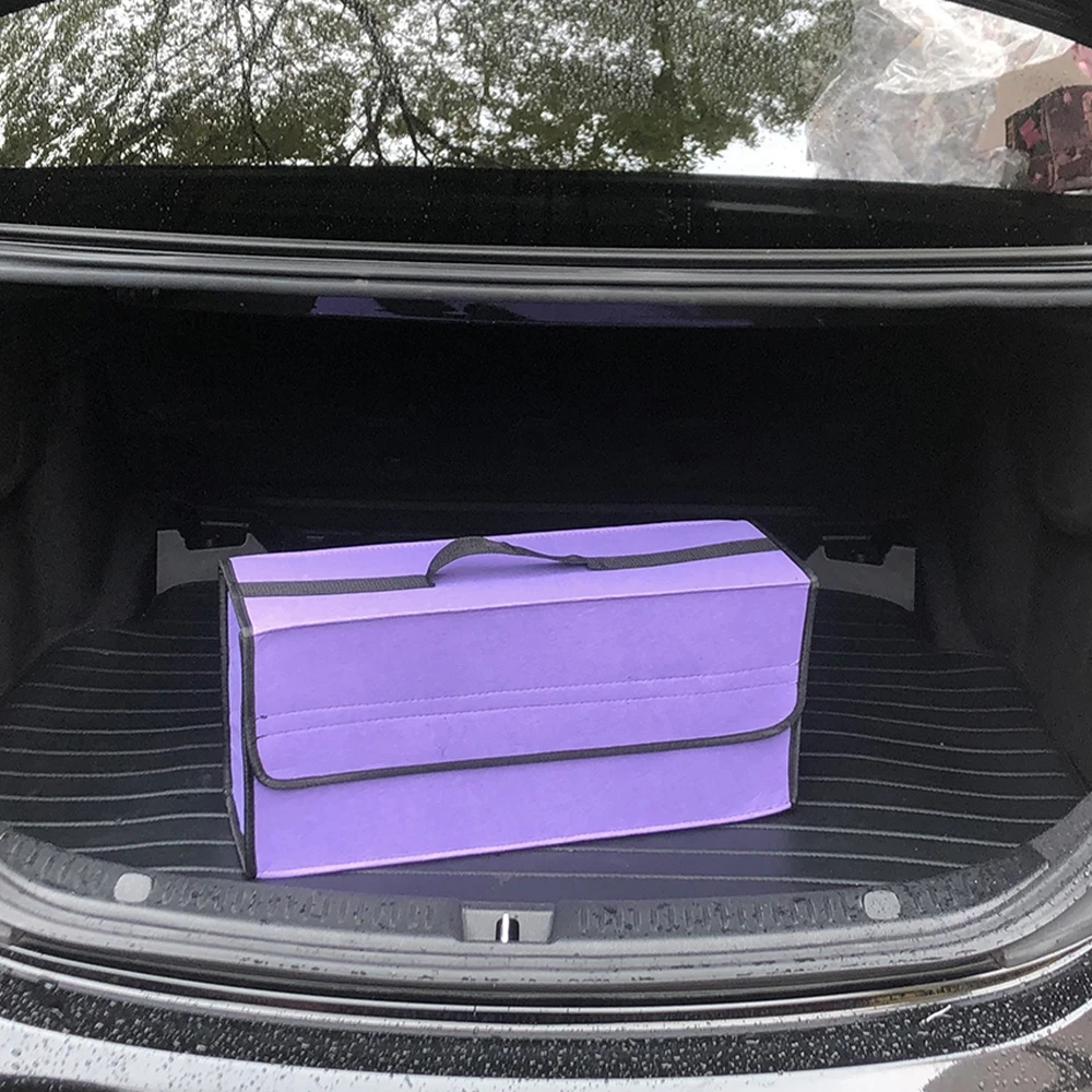 Large Size Felt Organizer Portable Foldable Reusable Storage Solution for Cars RVs And Homes
