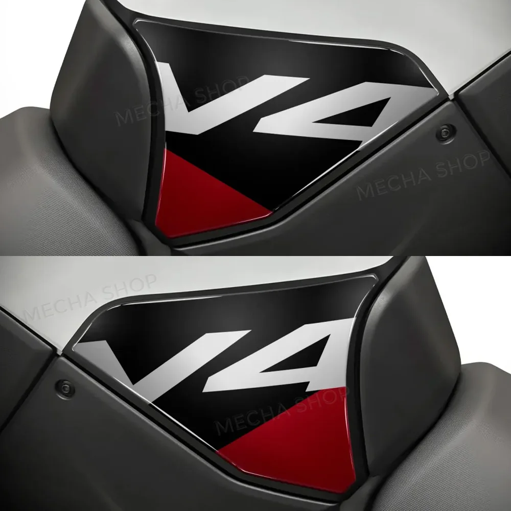3D Resin Decal Kit Motorcycle Accessories Side Tank Stickers For Multistrada V4 RS 2026