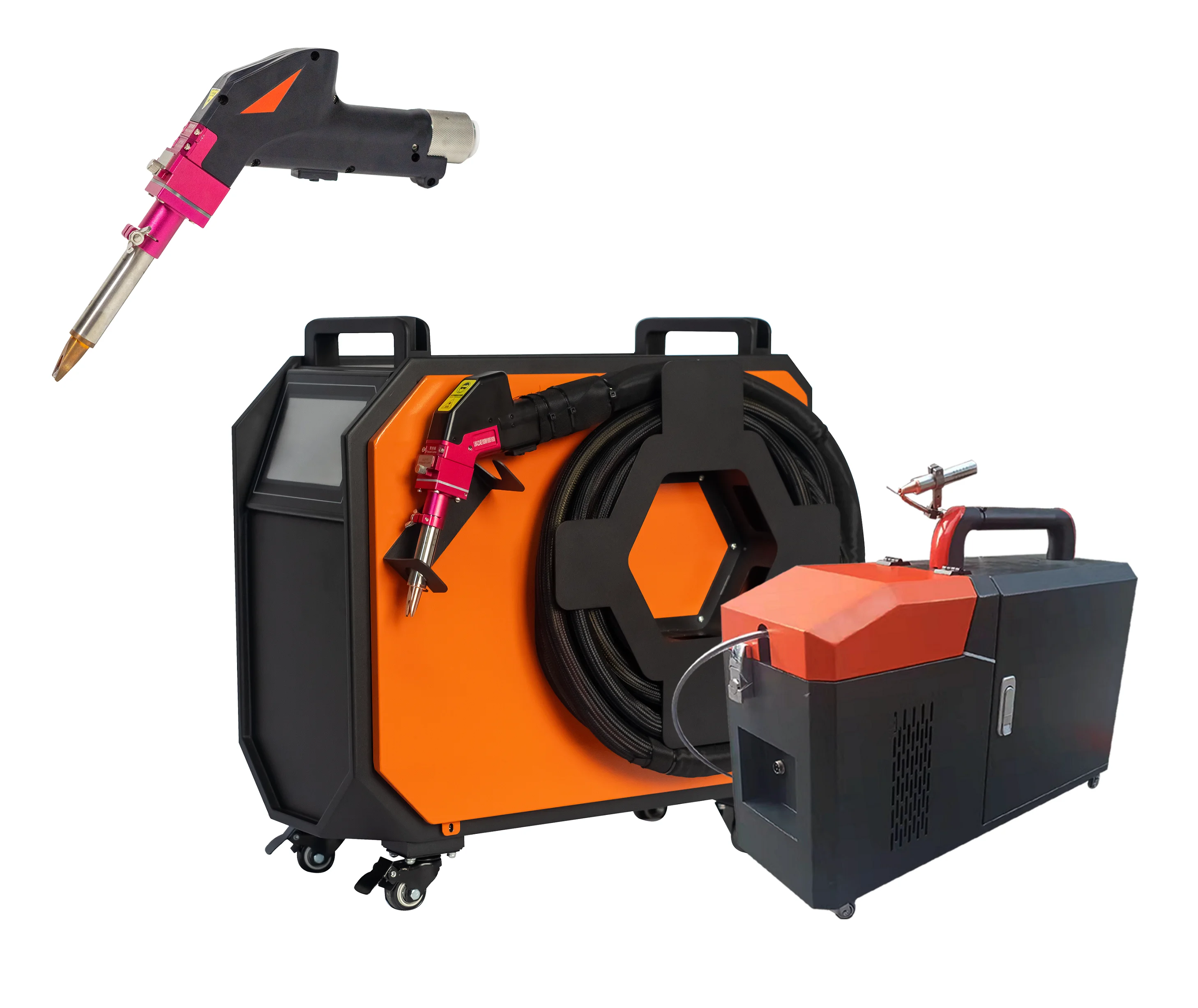

1500W Portable Air Cooling Welding Machine Multi-functional Steel Sheet Welder for Metal Stainless Steel MAX BWT Laser Source
