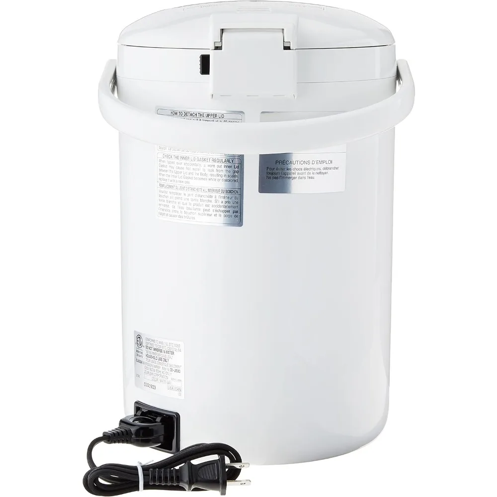 CD-LFC40 Panoramavenster Micom Waterboiler En Warmer, 135 Oz/4.0 L, Wit