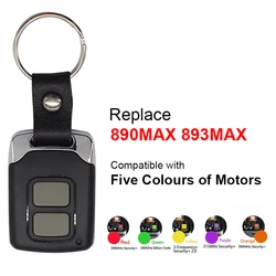 2 Buttons Garage Remote for Security+ 390MHz 315MHz PURPLE/RED/ORANGE Yellow/GREEN Opener 2 Modes Switching