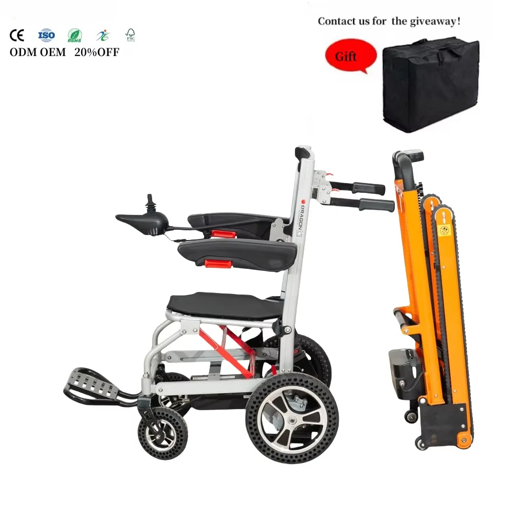 حار بيع 2 في 1 السلالم المتنقلة رفع متسلق الكهربائية طوي درج التسلق #3