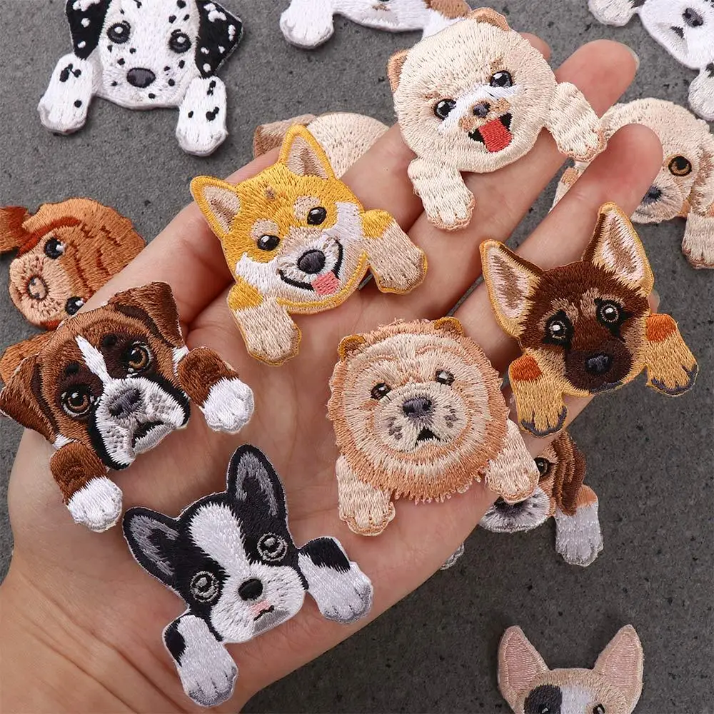 Cute Small Dog Baby's Clothes Backpack Decoration Clothing Patches Patch Applique