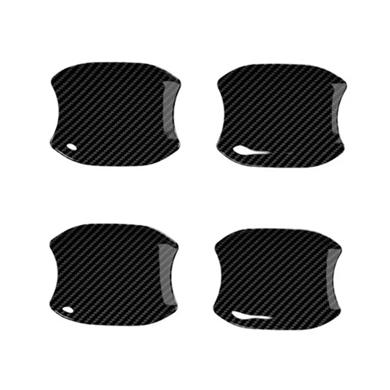 

Для BYD Shark 6 2024 2025 внешняя дверь автомобиля, крышка чаши, накладка, аксессуары, АБС-пластик, углеродное волокно-ABQF