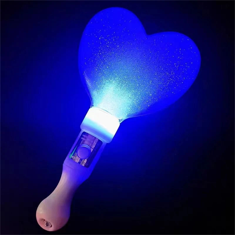 Heart Lamp LED Flashing Lighting Indoors Concert Music Party for Kids Gifts Teens Livehouse Party Decors