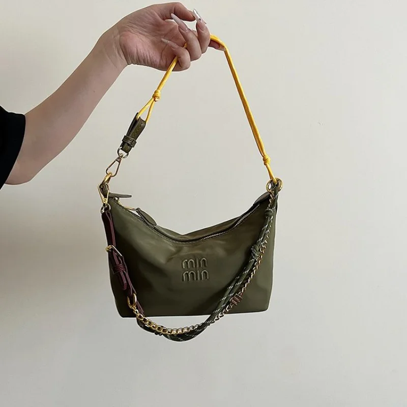 Borse da donna in vera pelle di marca di lusso, elegante borsa a tracolla a tracolla stile messenger con tracolla regolabile
