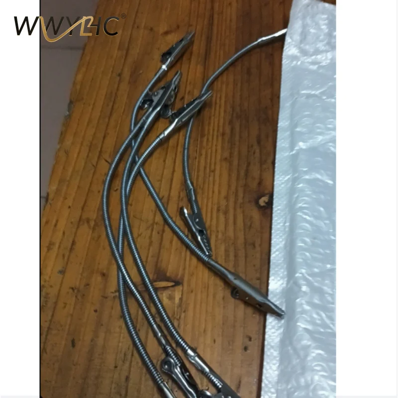 Suitable for Double-head Metal Mosquito Coil Clip Outdoor Mosquito Repellent Plate Holder Vertical Bracket Universal Bending