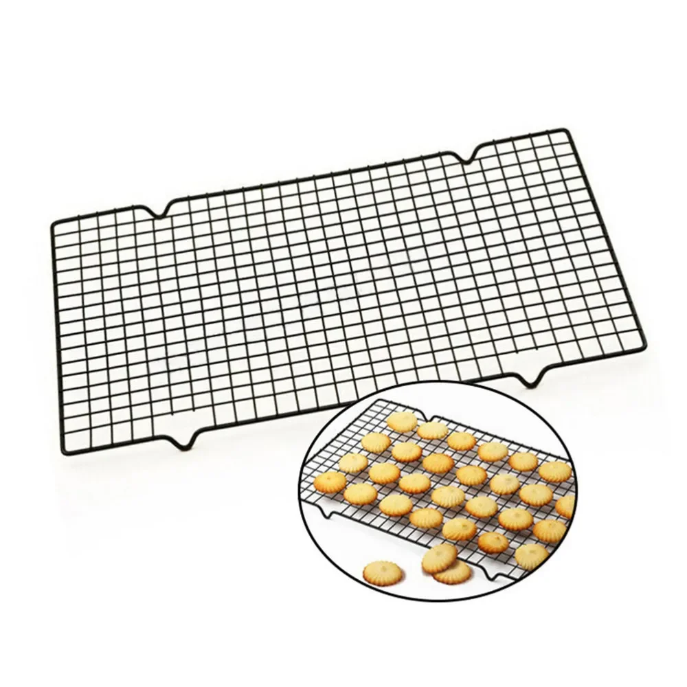 

Stainless Steel Nonstick Cooling Rack Cake Bread Cooling Grids Cake Tools Pastry Baking Mats Liners Kitchen Accessories LB 015