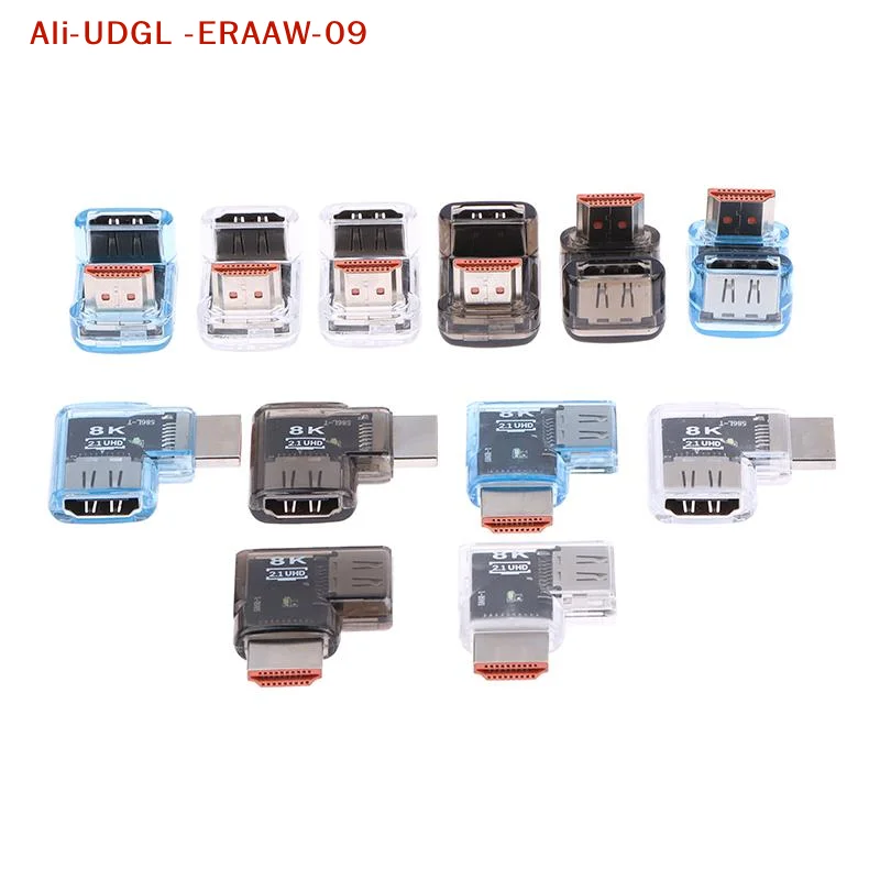 

Адаптер HDMI 2.1 8K@60Hz, переходник «папа-мама» с поворотным на 90/270/360 градусов разъемом для HDTV, ноутбуков и ПК