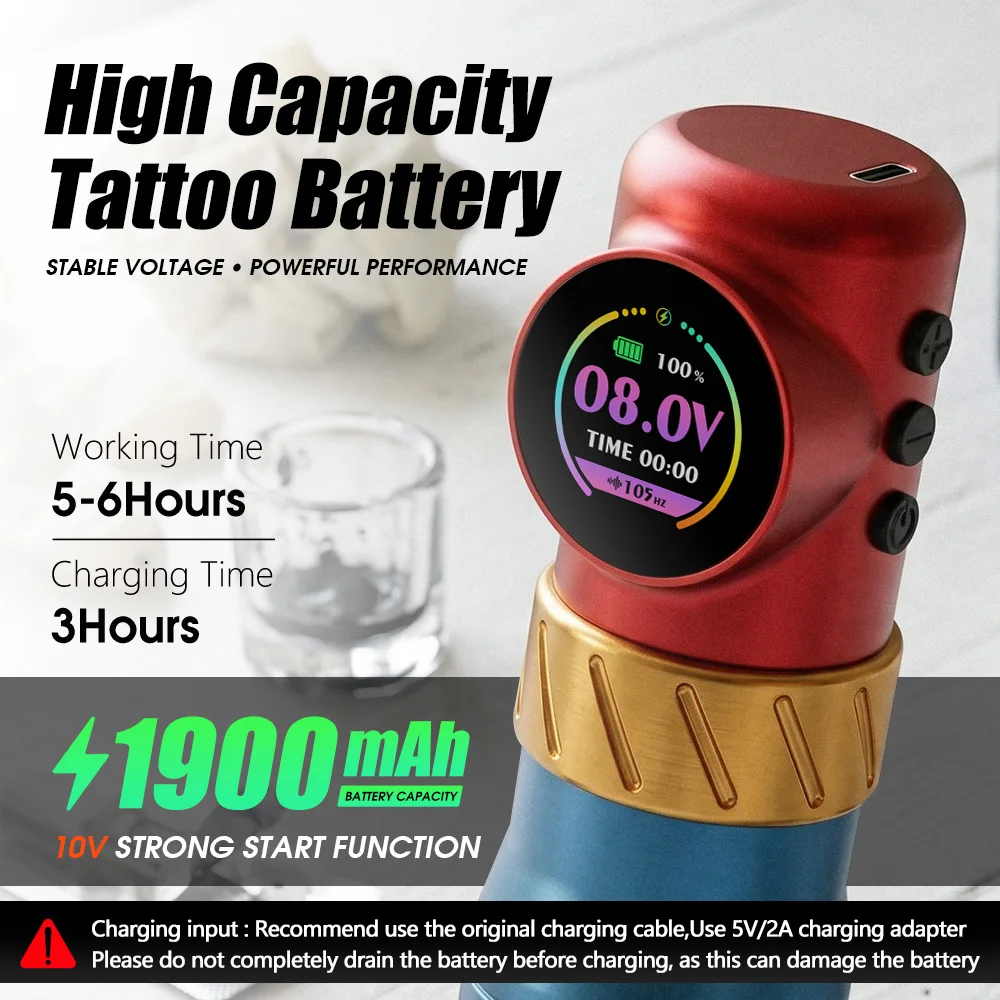 Thumbnail 4 - #8 Cheap Wireless Tattoo Machines Worth Buying