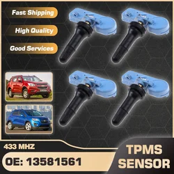 TPMS Sensor For Chevrolet Trailblazer 2013-2015 Chevrolet Trax 2012-2016 Tire Pressure Sensor 13581561 20922901 25880395 433 MHz