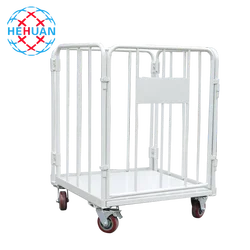 Wholesale Folding Roll Cage Trolley Logistics Transport Cargo Roll Cart