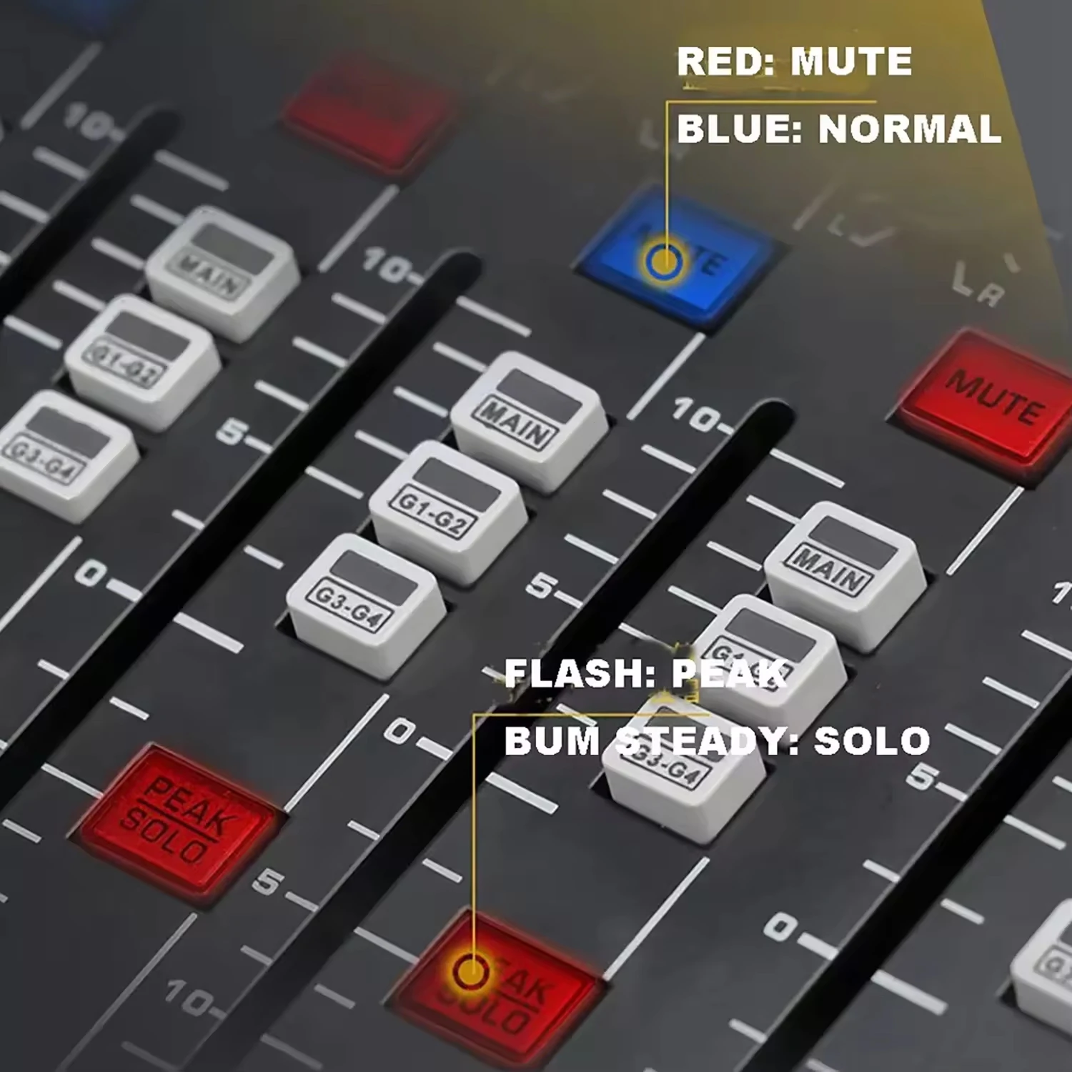 GAX-TFB16 Новый микшер серии TFB 16-канальный сценический DJ-микшер со звуковой картой 4-групповой выход AUX аудиомикшер