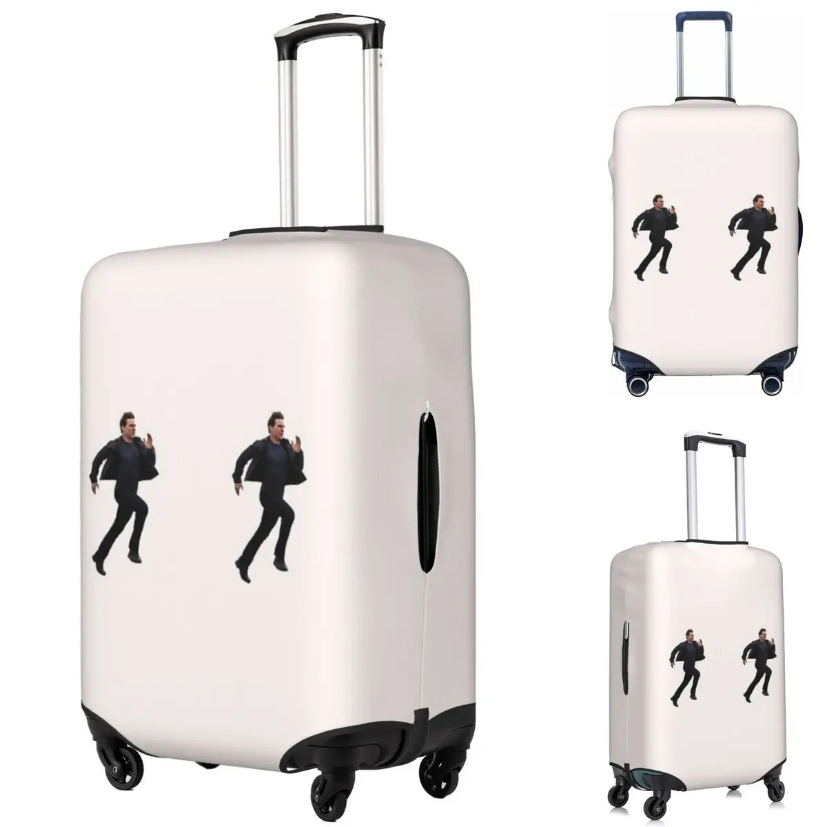 

Ethan Hunt Mission Not Impossible Наклейка Защитная крышка чемодана Эластичные дорожные защитные чехлы для багажа для 18-32 дюймов