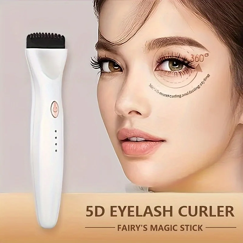 Automatic eyelash curler, instantly create charming eyelashes, heated eyelash curler, mini portable eyelash curler