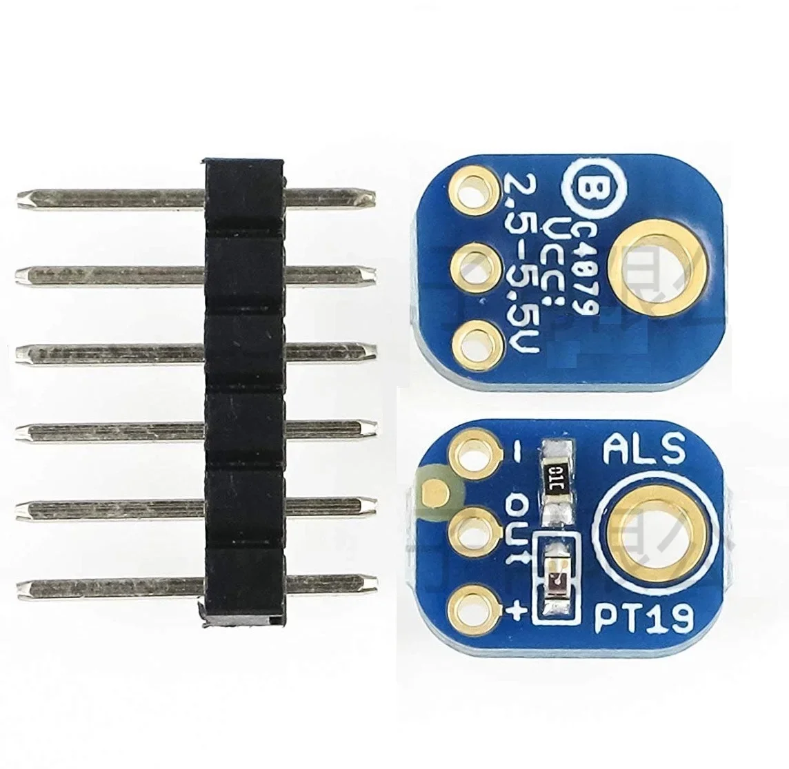 

ALS-PT19 Analog Light Sensor Module High Dynamic Range Light Sensor Breakout Board For Arduino 2.5V-5.5V Light UV Sensor Module