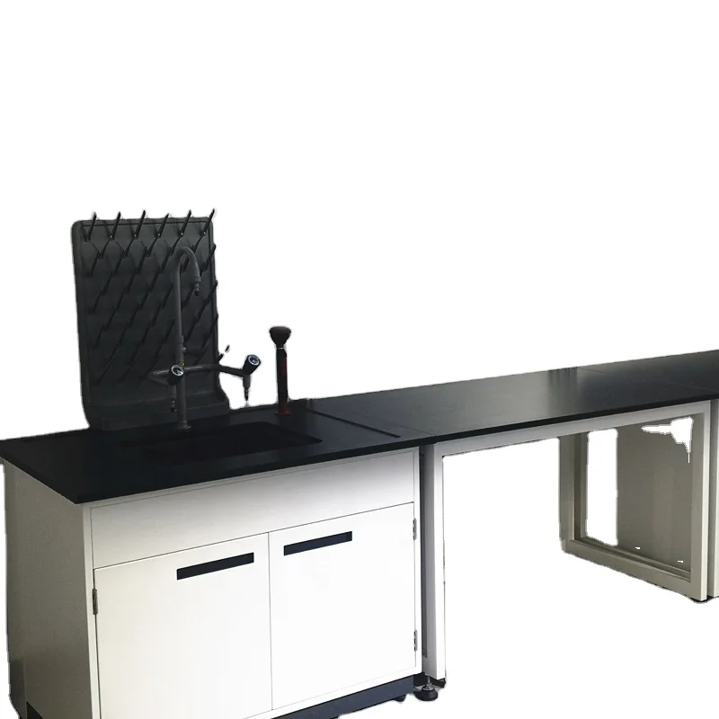 High-quality laboratory steel frame workbench Durable corrosion-resistant workbench