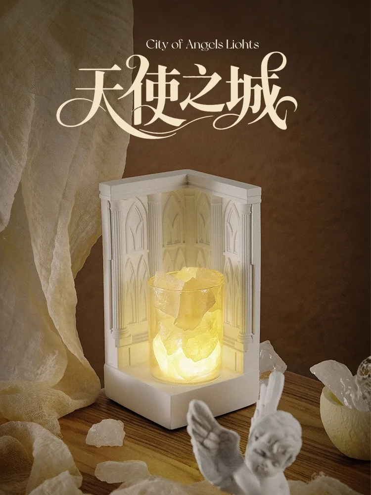 

Аромалампа Angel Ci Firel с кристаллами, декор для дома и спальни, светильник, подарок для девушек