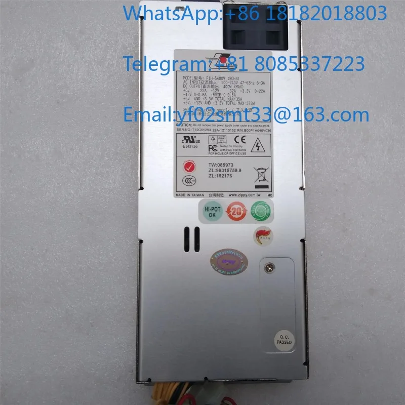 P1H-6400P P1H6400P 400W 1U Switching Power Supply For Industrial Rack Server IPC