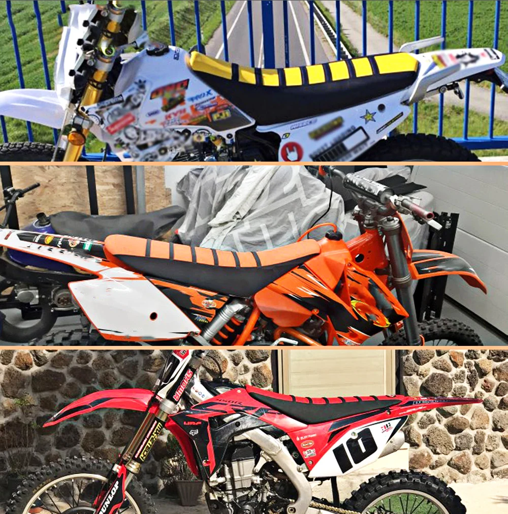 Motorcross kosz Bicaj Szorító Lágy off-road Ülés Párna fedezze számára 525 85 65 530 540 250 400 SX SUPERMOTO EXCR XCRW SMR Electronically Controlled SXS