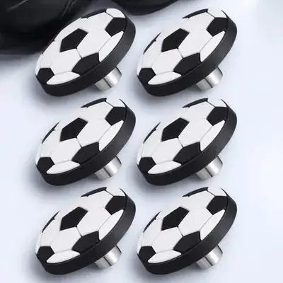 

6Pcs Ball Drawer Knobs Modern Anti-Collision Handles for Children's Room Cupboard Cabinet Door Drawer Pulls Door Knobs