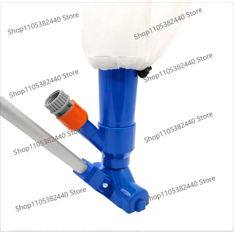 Pool cleaning tool set Pool sewage suction head set Outdoor thickened parts Pool jet vacuum brush with fishing net