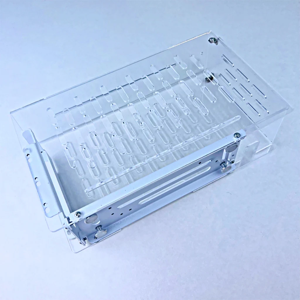 EGPU Laptop Externe Grafikkarte Metallhalterung + Acrylrahmen Videokarten GPU-Dock-Halter für Oculink Externes PC-Gehäuse – Detail 11