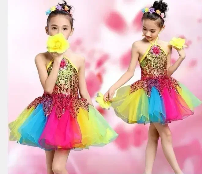robe-de-ballet-pour-filles-vetements-de-danse-pour-enfants-robe-de-ballet-a-paillettes-tutu-1-piece-lot
