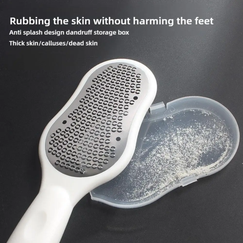 Foot File Scraper Callus Remover Feet Professional Steel Pedicure Tools Foot Corn Removal Dead Skin Remover Foot Scrubber