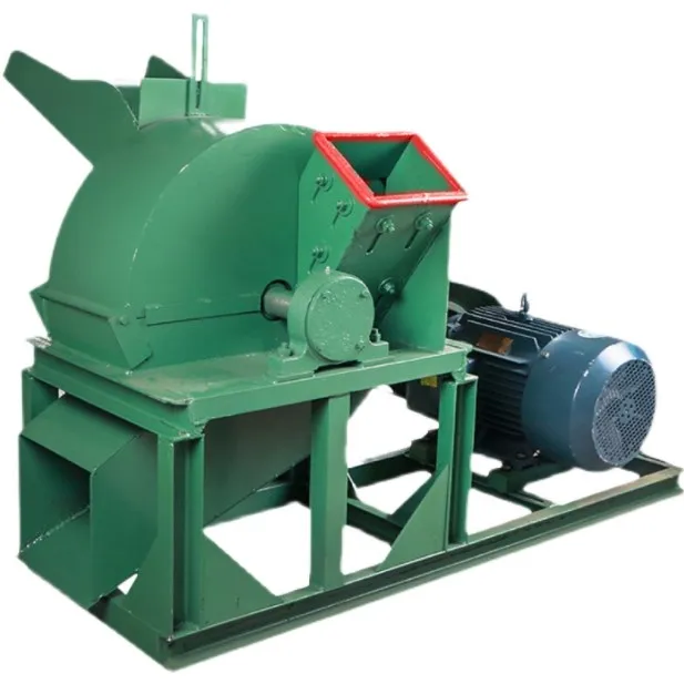 Wood Branch Crushing Hammer Mill Shredder Wood Crusher Machine for Sawdust Power Grinder Log Chipper Making Machinery