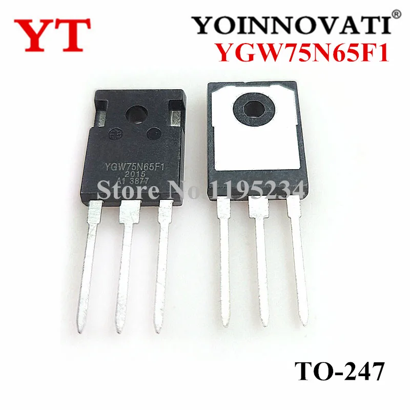 5piece YGW75N65F1 YGW75N65 75A 650V TO-247 IC