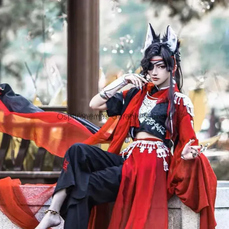 

Huacheng Cosplay Dess Tian Guan Ci Fu Huacheng Cosplay Costume Hua Cheng Cos Suit Exotic Hua Cheng Derivative Suits