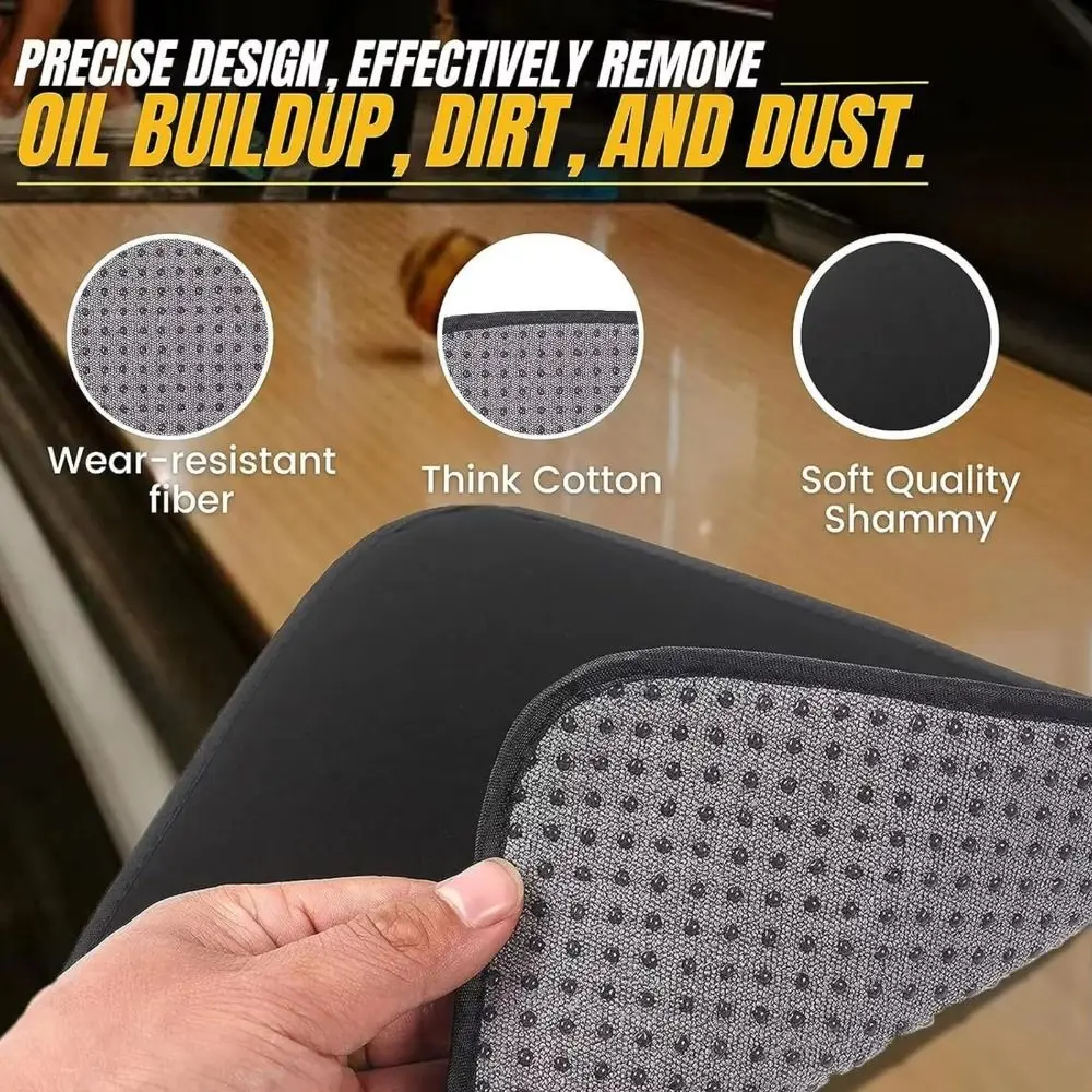 Deep Cleaning Bowling Polishing Pad Frosted Paper Polishing Equipment Bowling Cleaning Cloth Cleaner Tool Reusable
