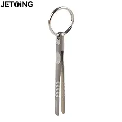 Mini Titanium Tweezers Small TC4 Titanium Alloy Clip Portable Tweezers Nipper EDC Outdoor Tool Outdoor Pocket Maintenance Tool