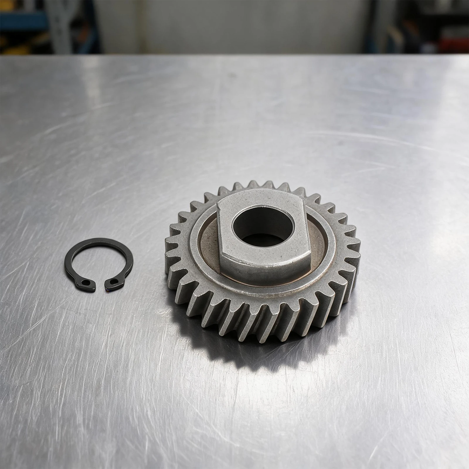 1 X for Worm Gear + 1 X Circlip For Worm Gear For Kitchen Aid Mixer High Quality Practical Hand Tools 1  1 X for