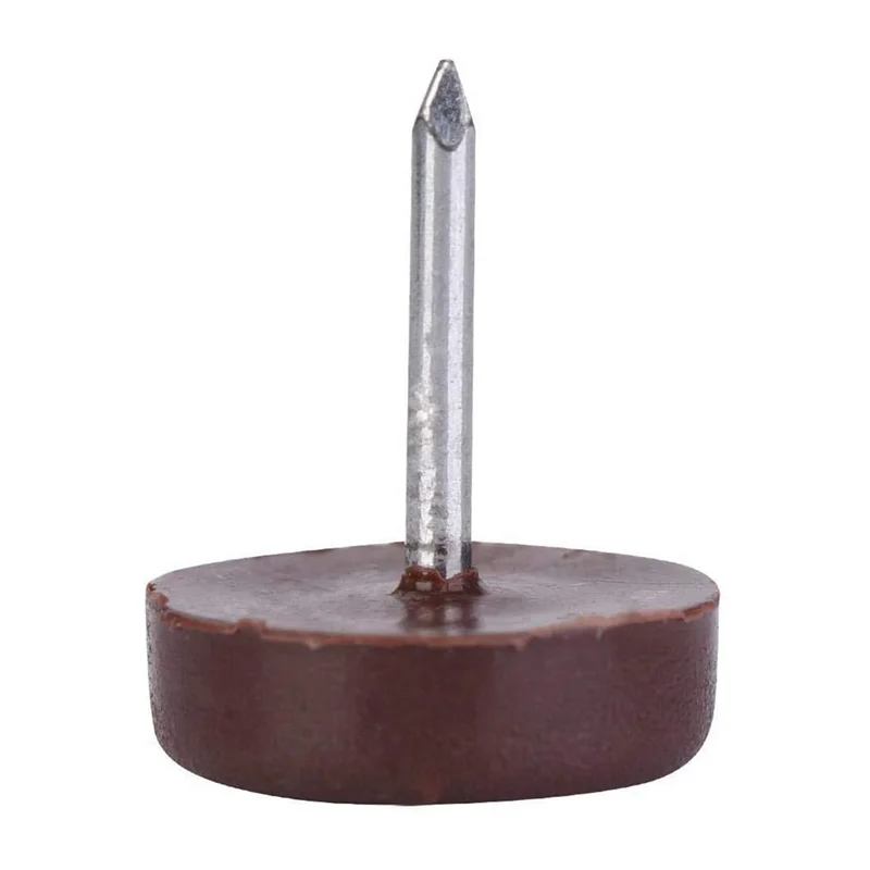 500 PCS 의자 테이블 가구 다리 바닥 피트 플라스틱 패드 글라이드 스키드 네일 나무 바닥 가구 보호기 소음 킬러-ABQU