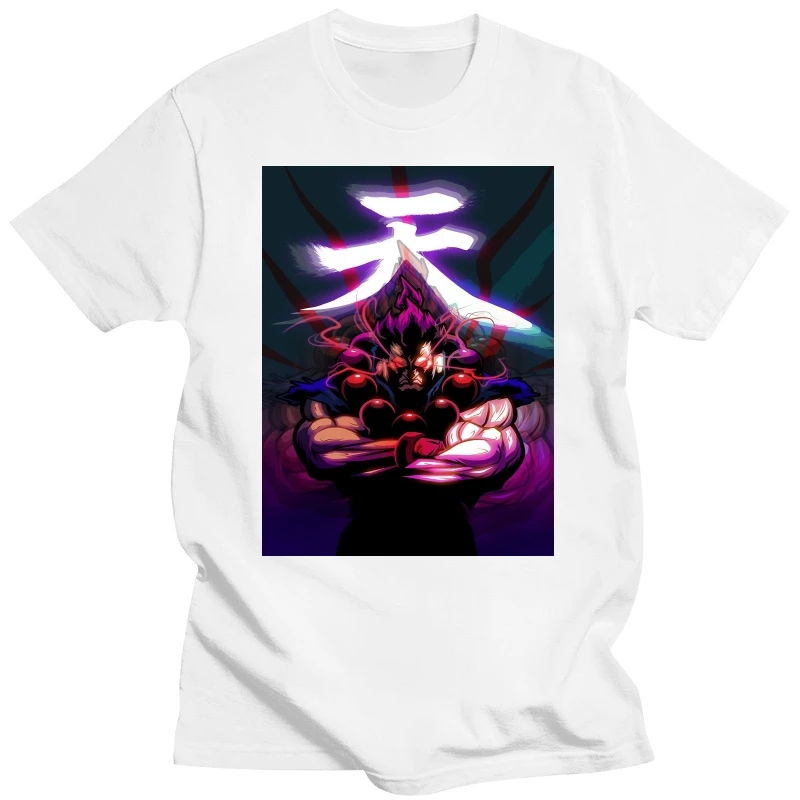 JIANGMUYA Men's Akuma Art Logo T-Shirt