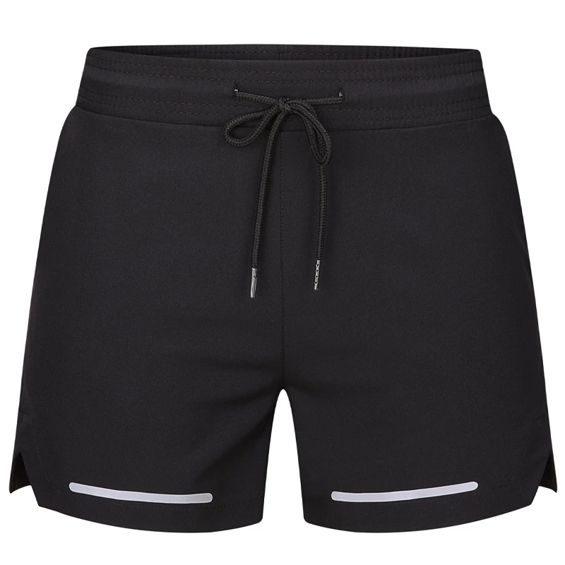 Summer Running Fitness Bottoms Marathon Training Sports Reflective Three Point Shorts Elasticity Ping Pong Badminton Gym Pants