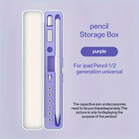 Universal Case Protective Storage for Apple Pencil 1/2 Generation, Durable Anti-Loss Tablet Accessory, Compatible with iPad