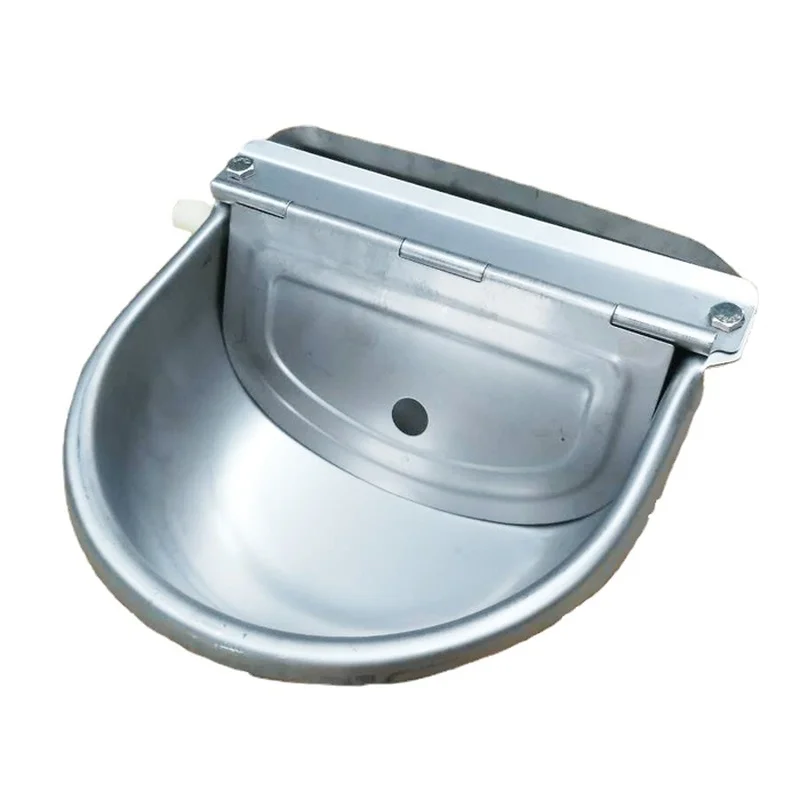 

Stainless Steel Cattle Drinking Bowl Pig Horse Ox Lamb Floating Ball Drinking Bowl Automatic Water Fountain Breeding Equipment