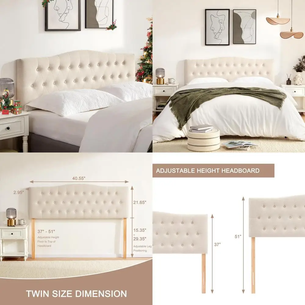 Twin Xl Upholstered… - image