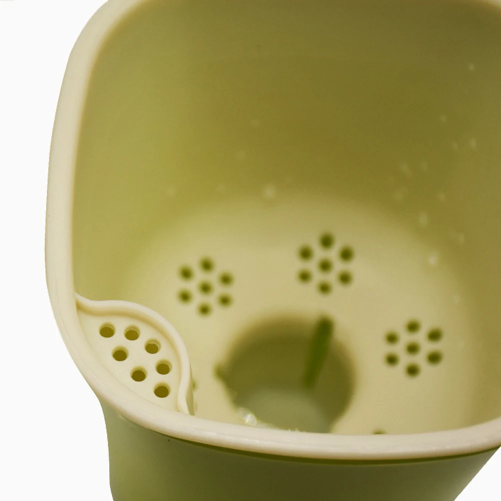 

Automatic Self- Planter Small Plastic Indoor Flowerpot Built-in Irrigation System Easy Use Seedling Growing Unique