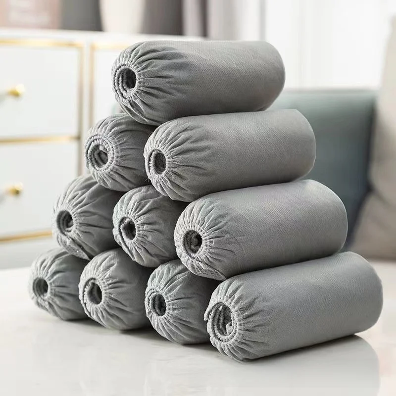 copriscarpe-monouso-in-tessuto-non-tessuto-grigio-ispessiti-antipolvere-resistenti-all'usura-per-uso-domestico-interno-monouso-in-tessuto-non-tessuto