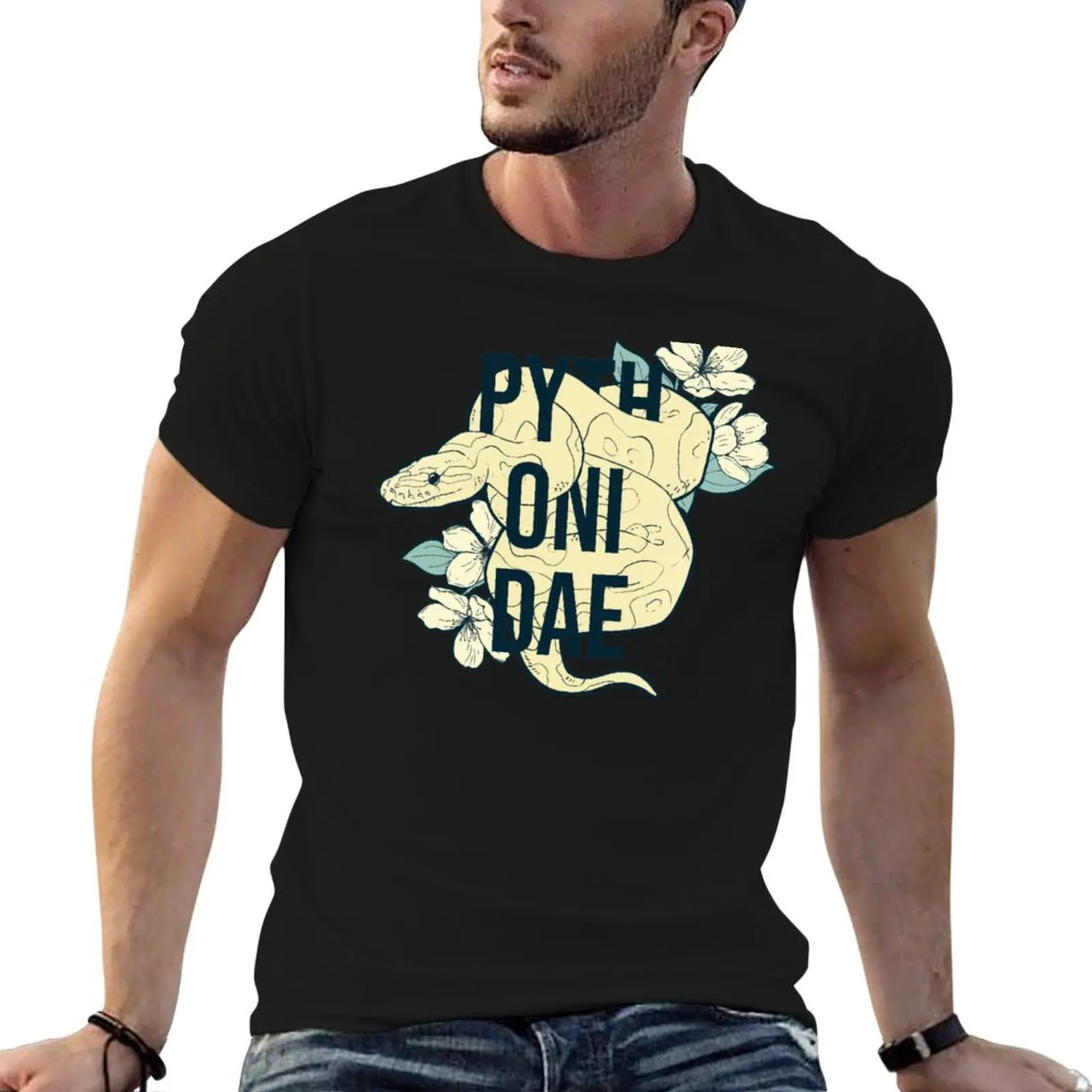 Pythonidae T-Shirt topping for a boy mens white t shirts