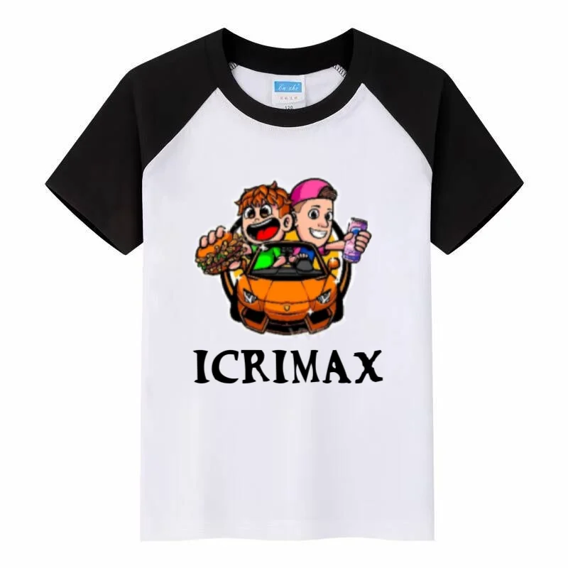 2024 NEW Hot Sale icrimax Merch Boys/Girls cotton Tshirt Funny Unisex Tops