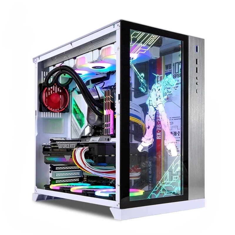 13700K/RTX4070Ti RX78 water-cooled computer mainframe desktop