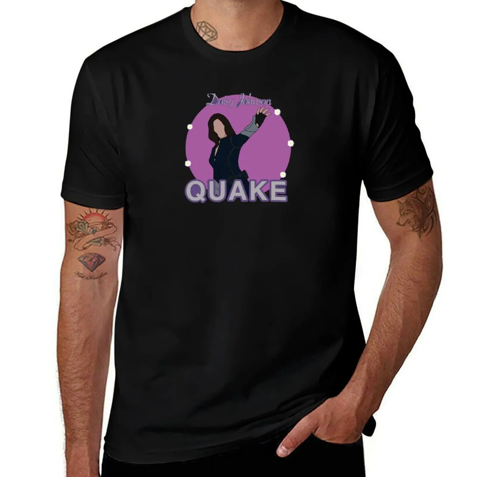 

Daisy Johnson - Quake T-Shirt sublime Anime t-shirt blue lock t shirts for men