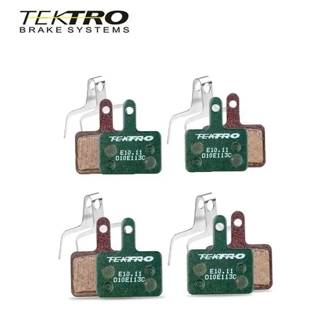 TEKTRO MTB-Scheibenbremsbeläge E10.11, hohe Bremsleistung und geringer Verschleiß, Dicke 2 mm, Fahrradzubehör