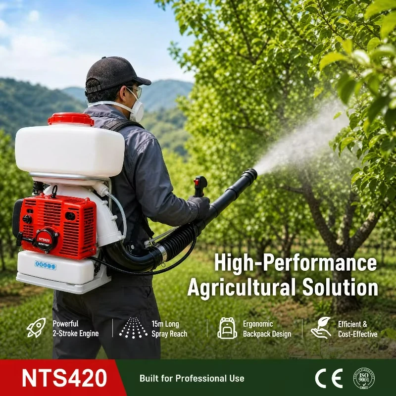SR 420 Popular Agriculture Sprayer  Backpack Sprayer 14L Tank High Productivity Mist Blower Factory Price