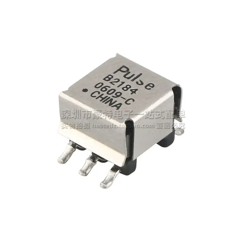 10pcs/ EE5.0 miniature imported patch 1:1 isolation 100UH high frequency signal isolation pulse power transformer B2184